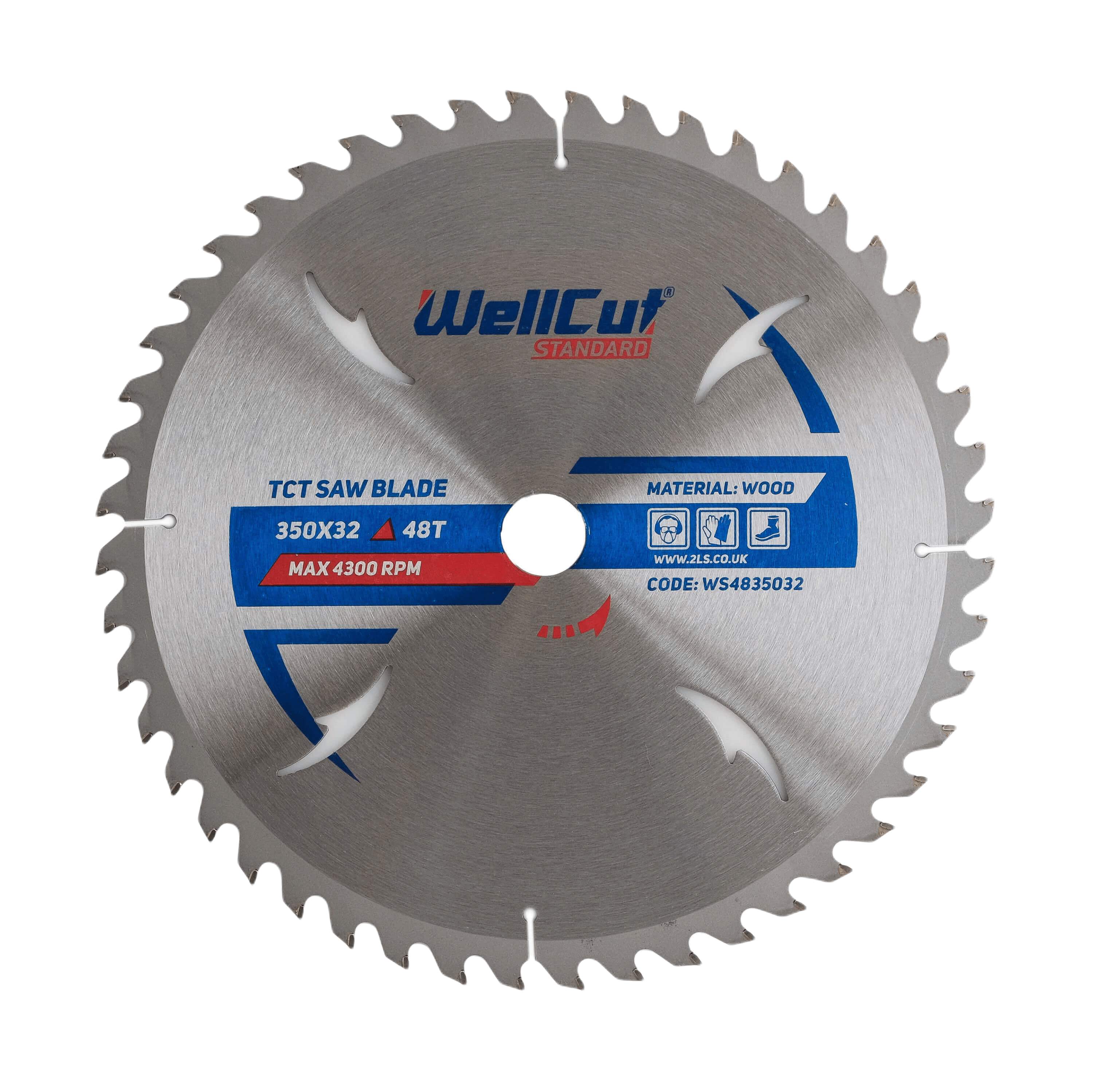Пиляльний диск WellCut 350x32 мм, 48Т
